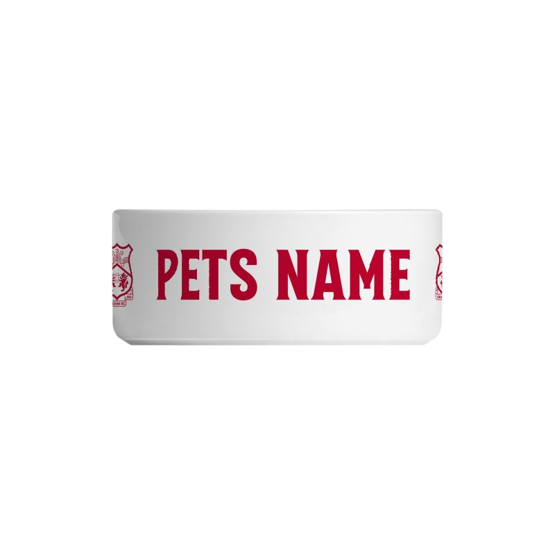 WAFC Personalised Pet Bowl