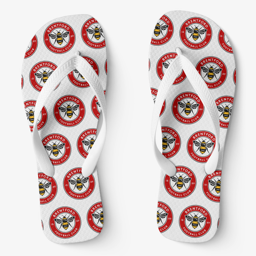 Brentford FC Flip Flops