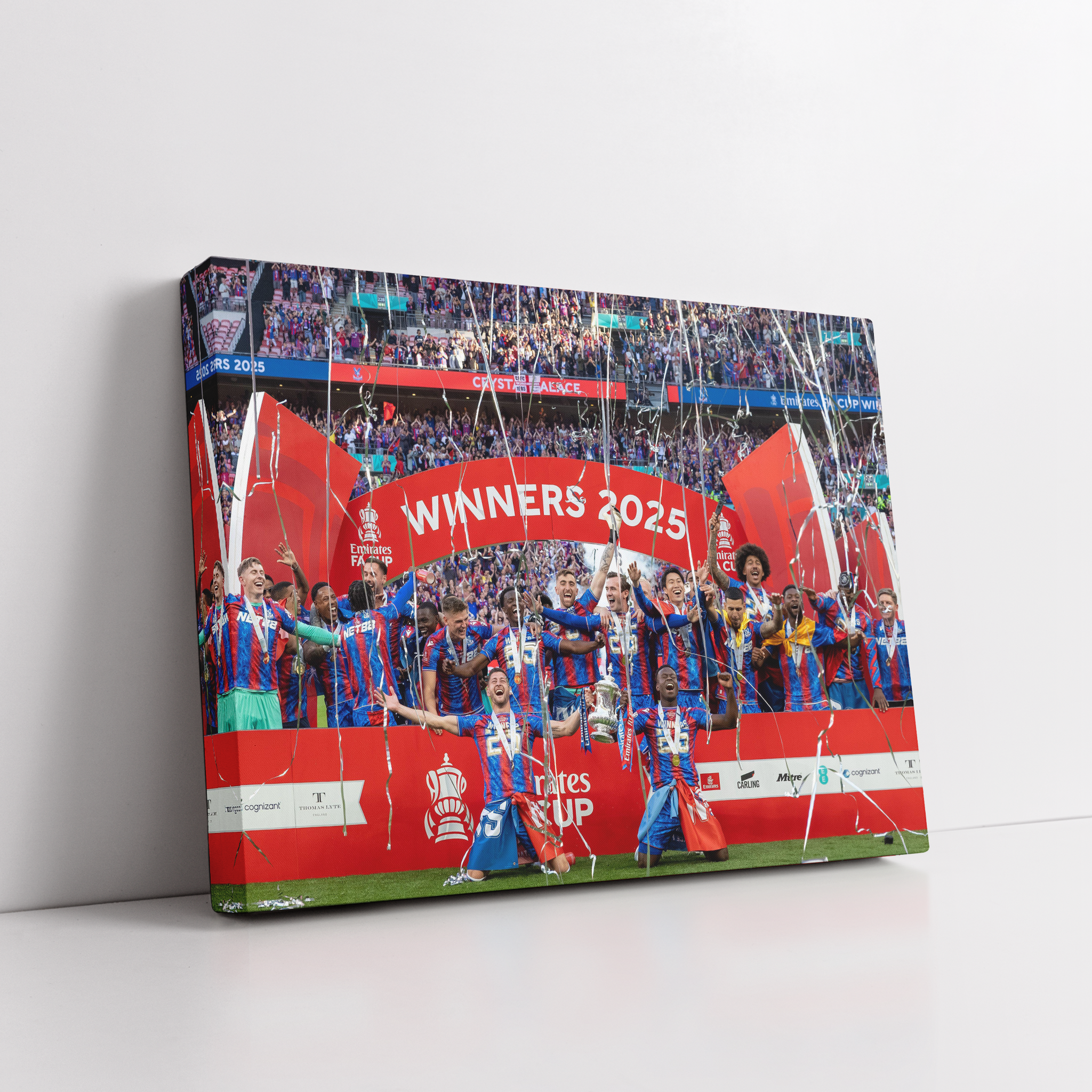 Palace FA Cup Winners 24/25 Canvas