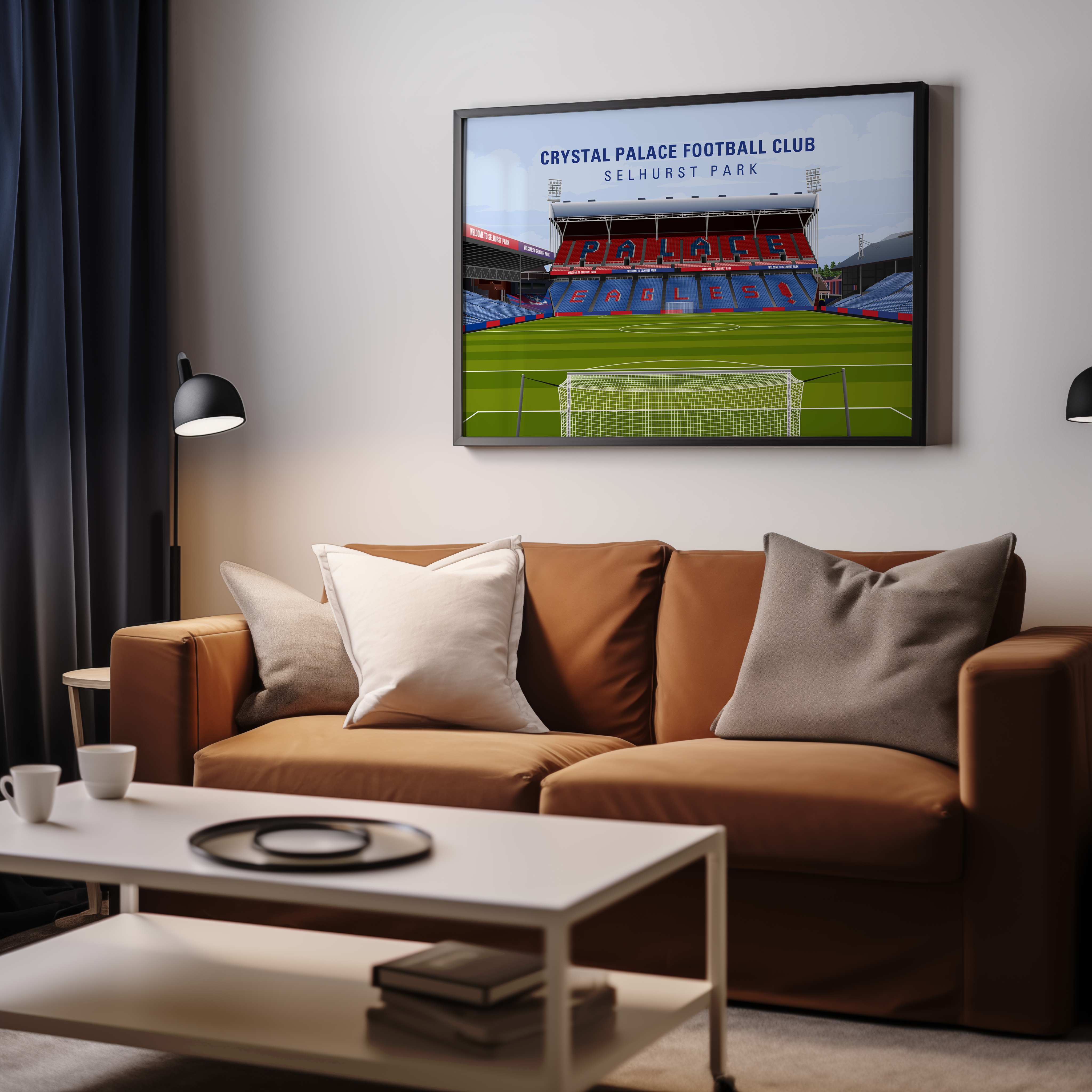 Selhurst Park Drawn Image