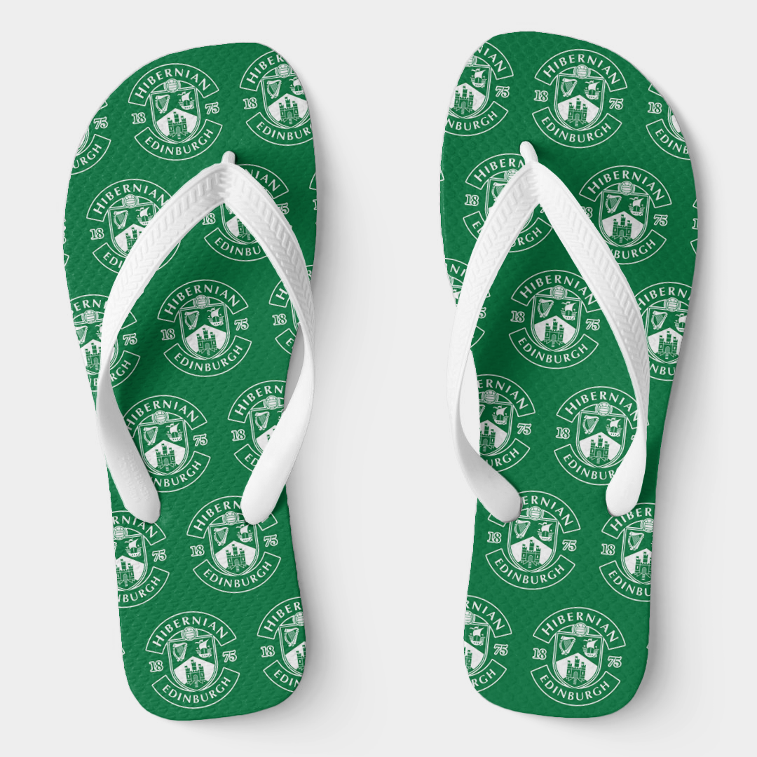 Hibernian FC Flip Flops