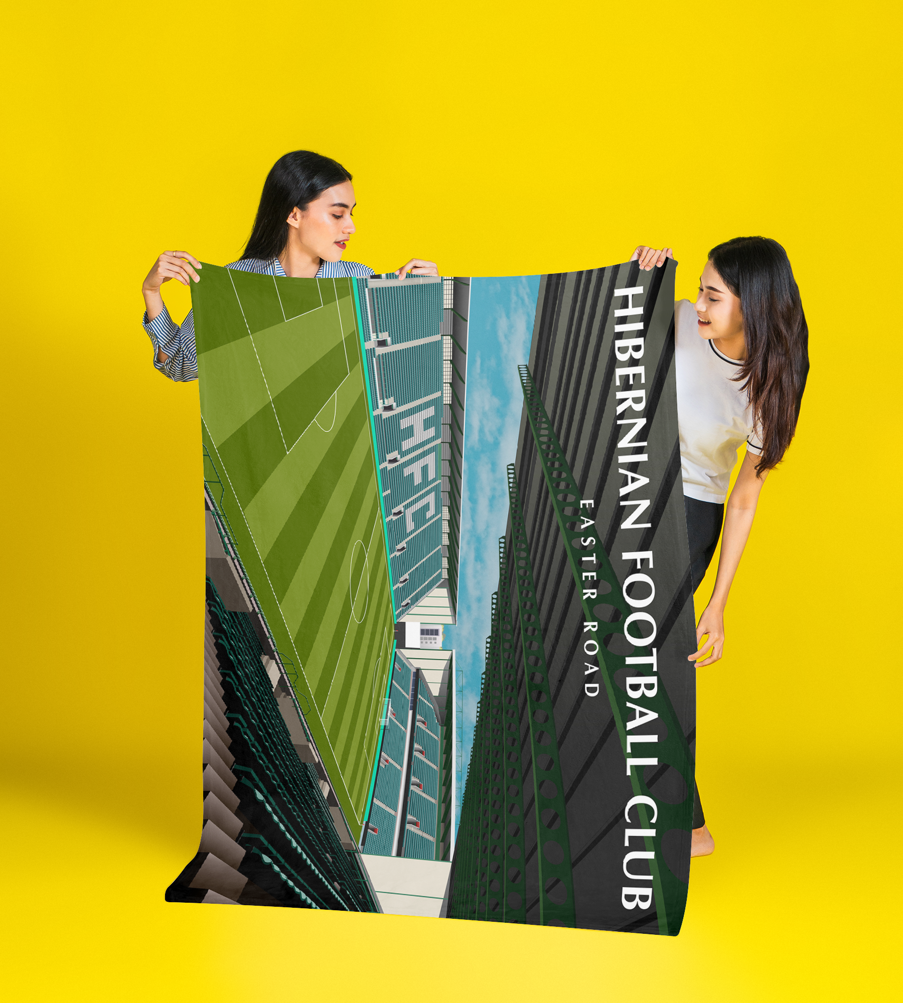 Hibernian FC Blanket