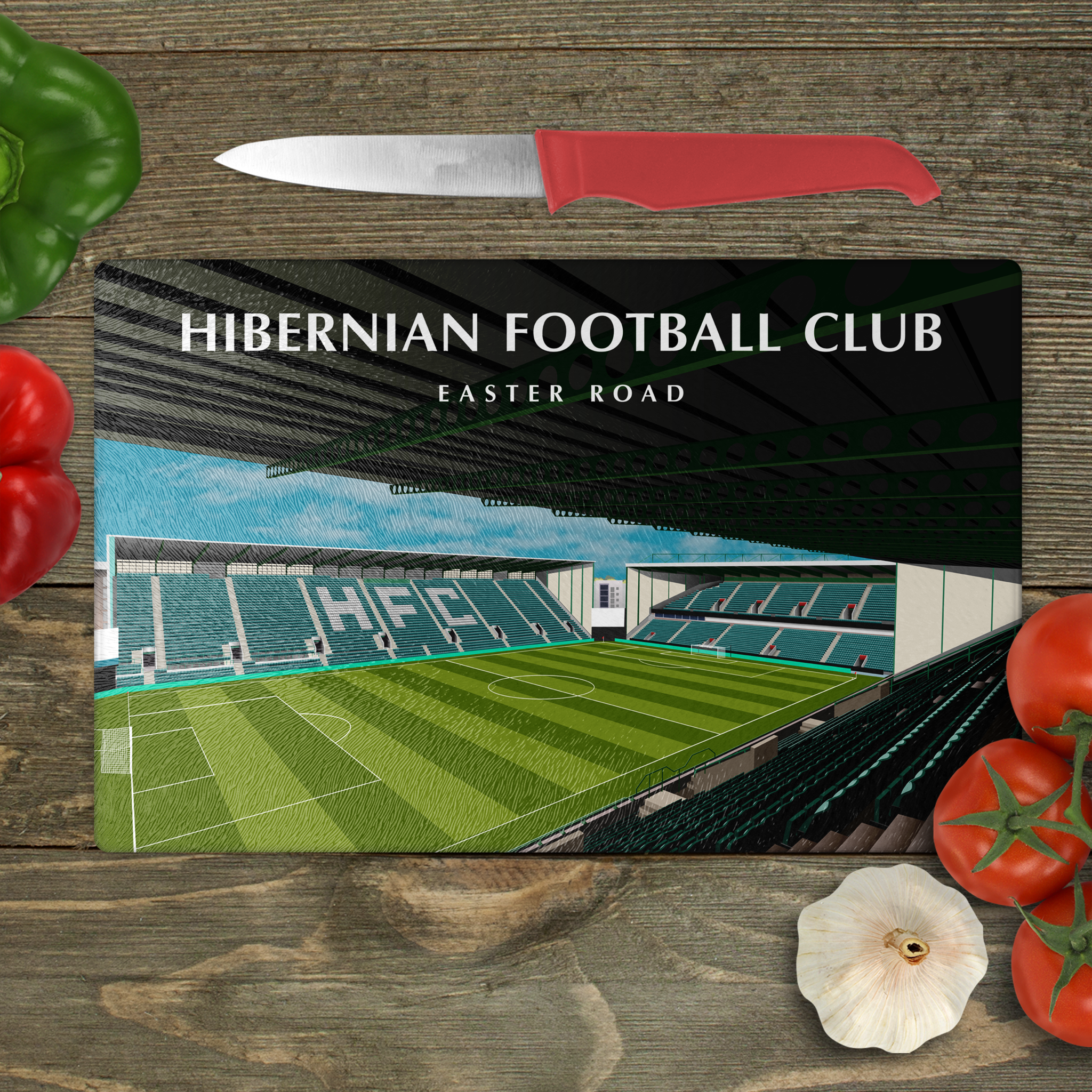 Hibernian FC Chopping Board