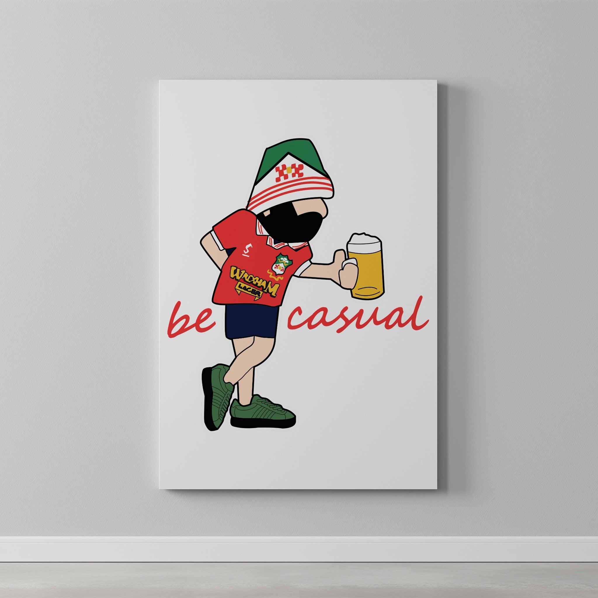 Minty Be Casual Wrexham AFC