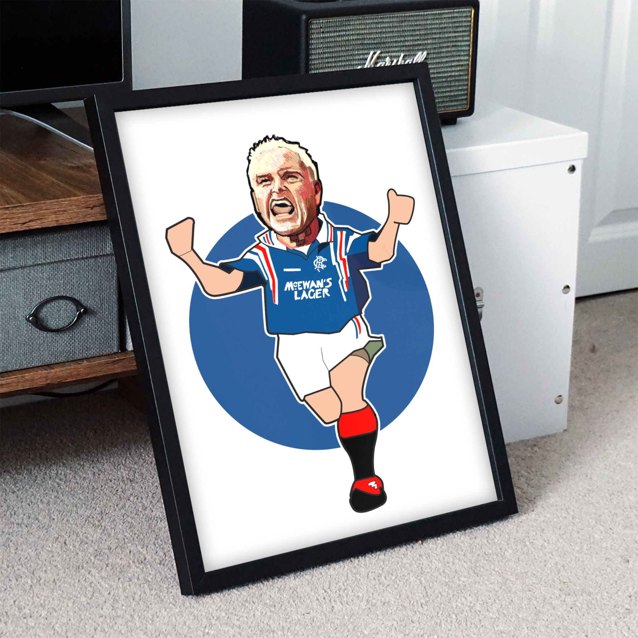 Minty Gazza Drawing