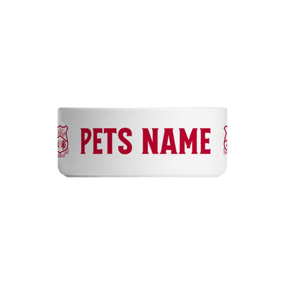 WAFC Personalised Pet Bowl
