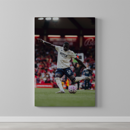 WHUFC Diouf Action Shot 25/26
