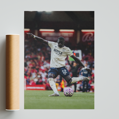 WHUFC Diouf Action Shot 25/26