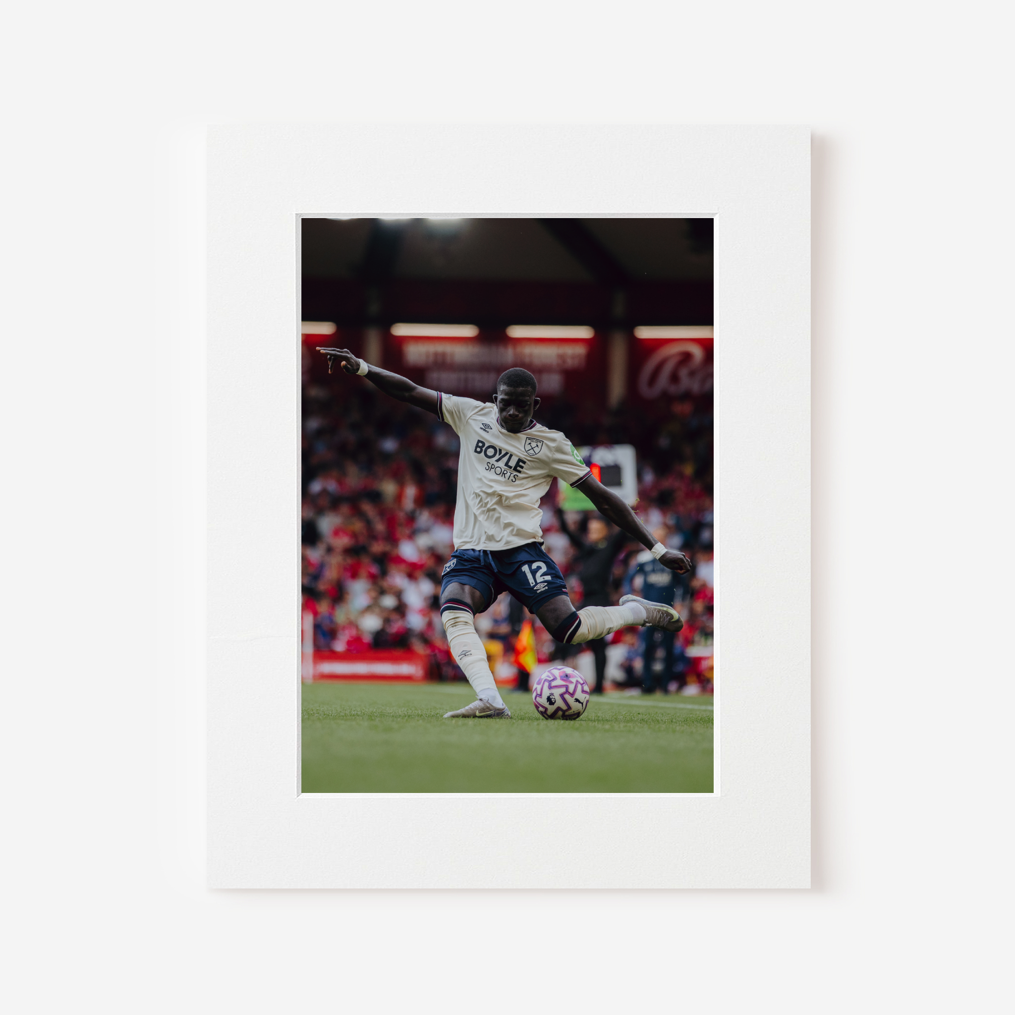 WHUFC Diouf Action Shot 25/26
