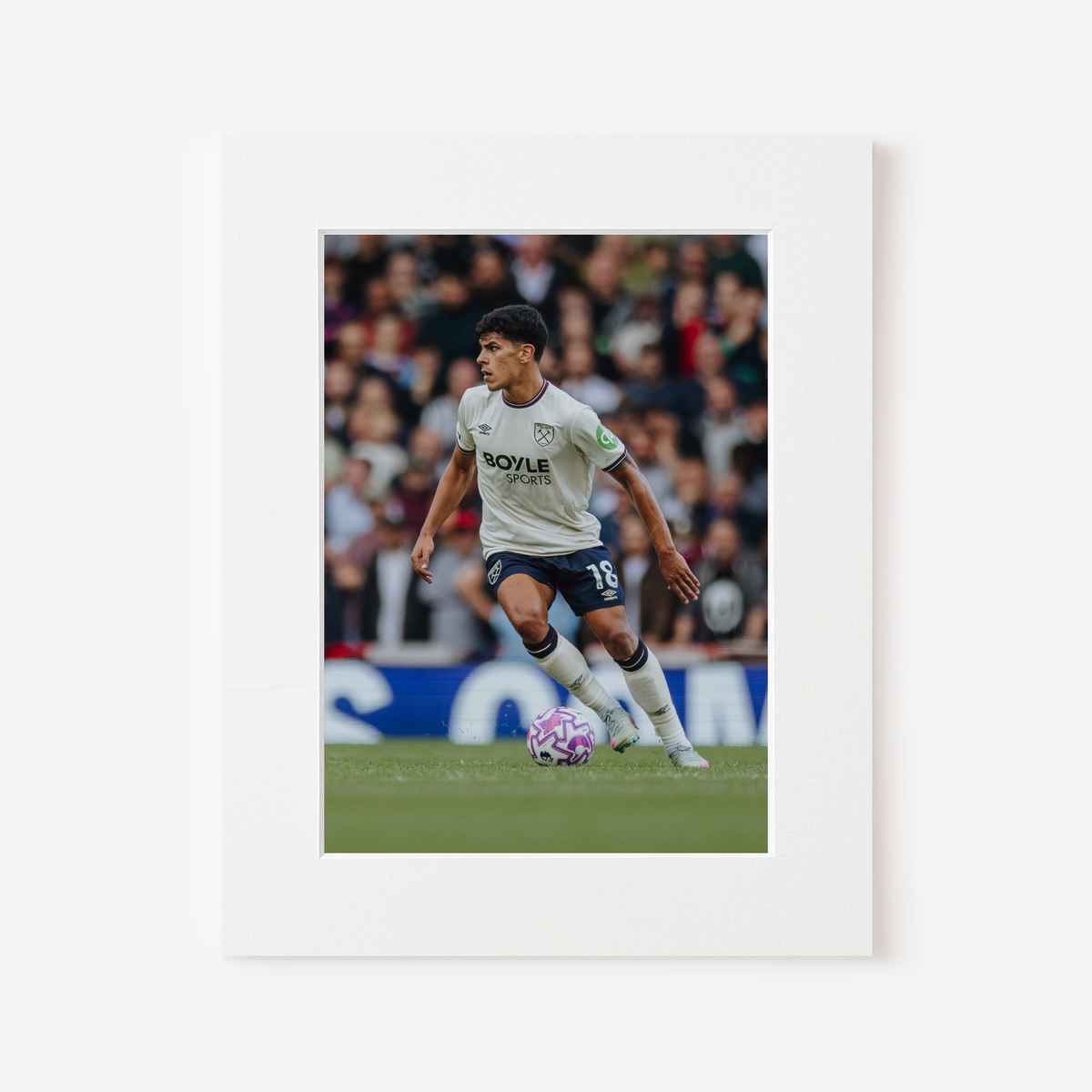 WHUFC Fernandes Action Shot 25/26