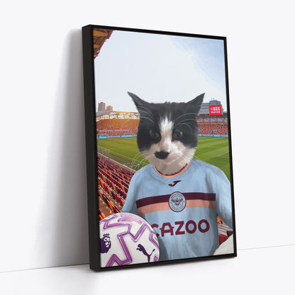Your Pet in a Brentford FC 3rd Kids Shirt 2025/26