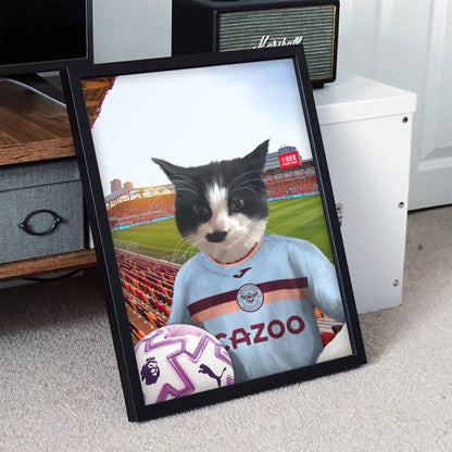 Your Pet in a Brentford FC 3rd Kids Shirt 2025/26