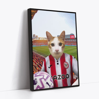 Your Pet in a Brentford FC 25/26 Home Kids Shirt
