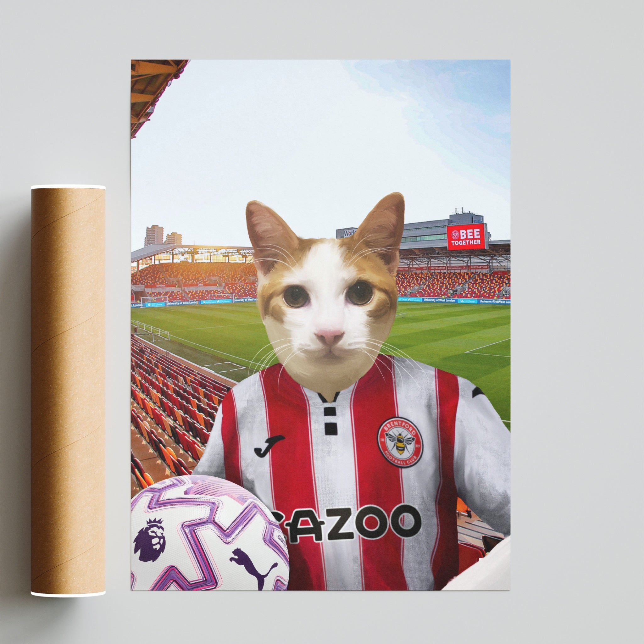 Your Pet in a Brentford 25/26 Home Shirt NEW