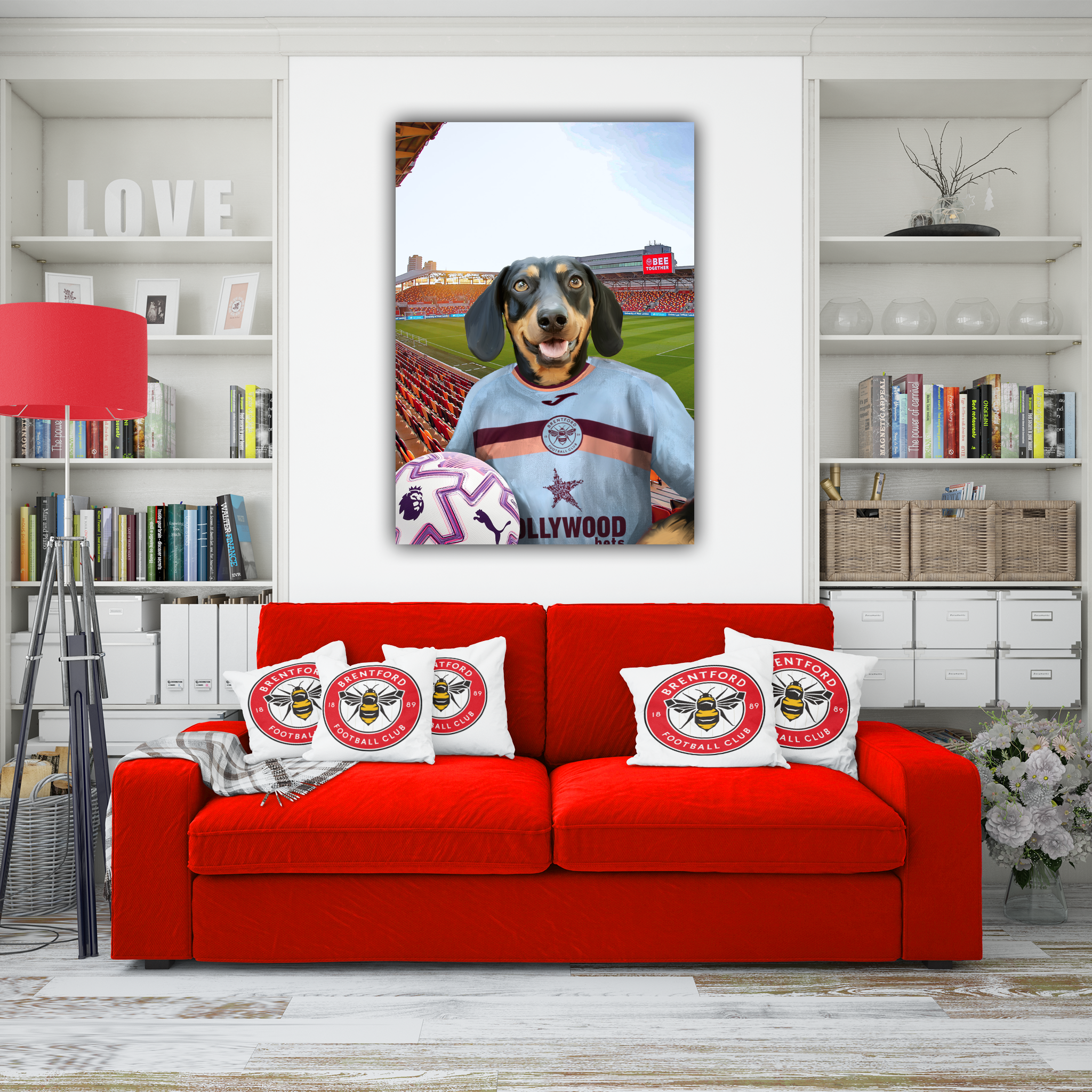 Your Pet in a Brentford FC 3rd Adult Shirt 2025/26