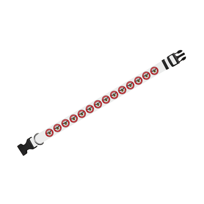 Brentford FC Personalised Dog Collar