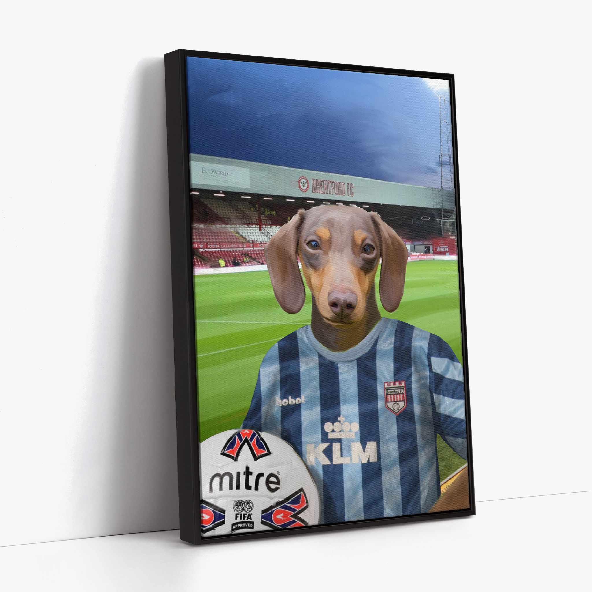 Your Pet in a Brentford Retro Shirt