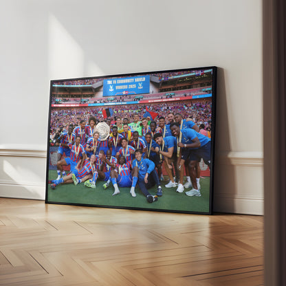 Palace Community Shield Winners 2025 Framed Print