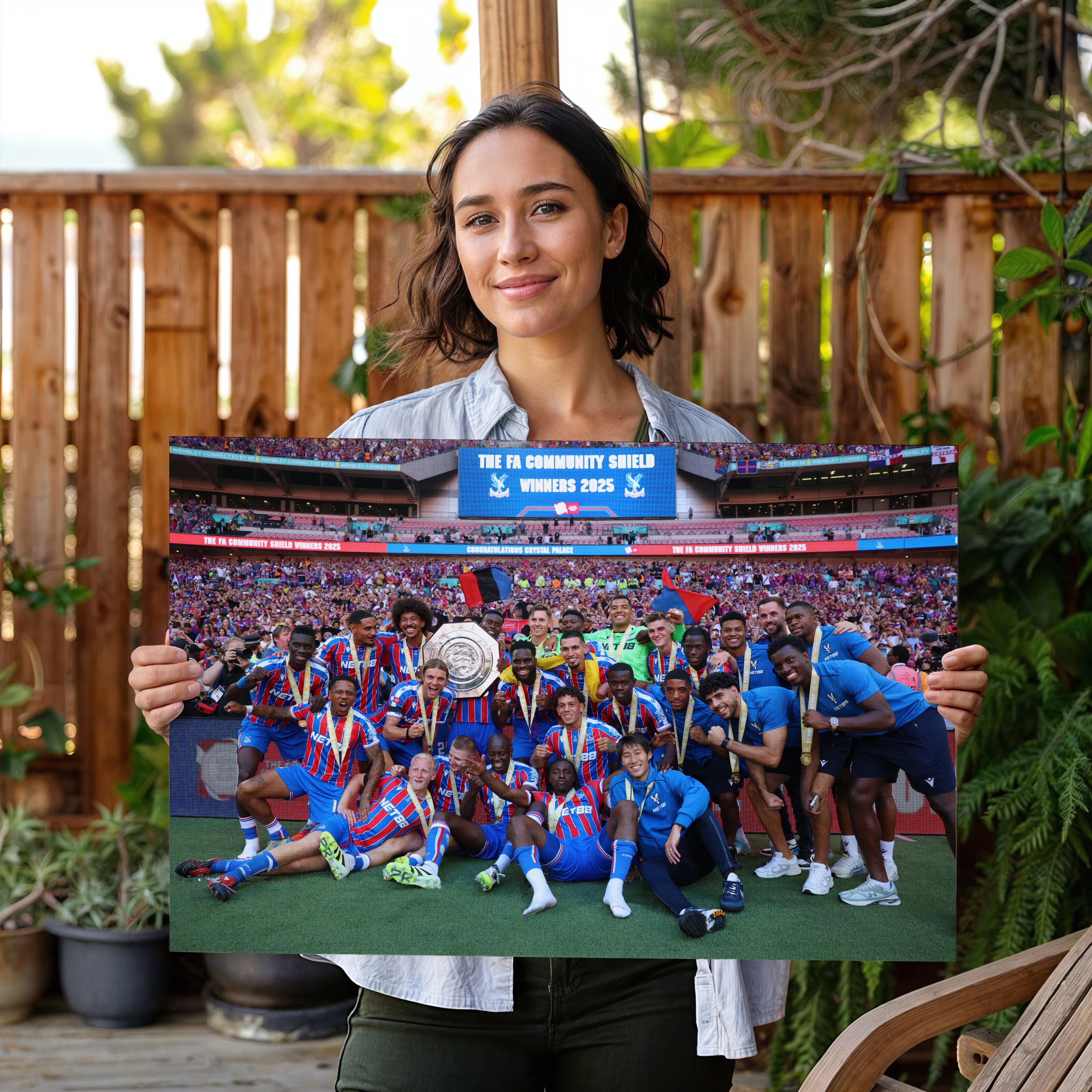 Palace Community Shield Winners 2025 Photo Print