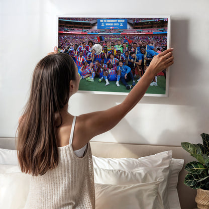 Palace Community Shield Winners 2025 Framed Print