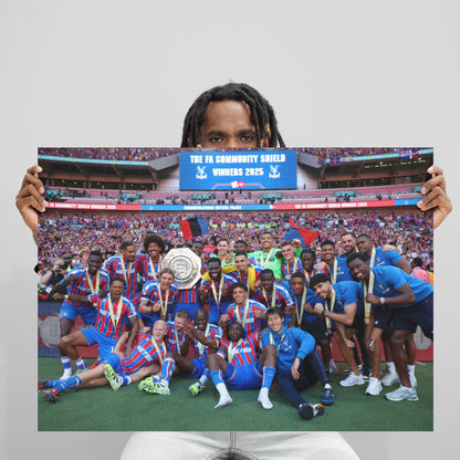 Palace Community Shield Winners 2025 Photo Print