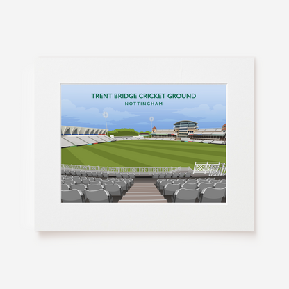 Trent Bridge Hand Drawn Ground Image