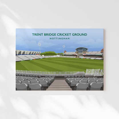 Trent Bridge Hand Drawn Ground Image