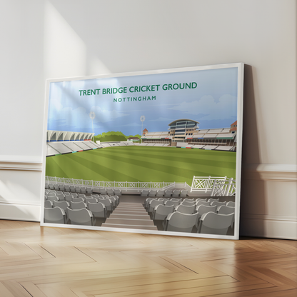 Trent Bridge Hand Drawn Ground Image