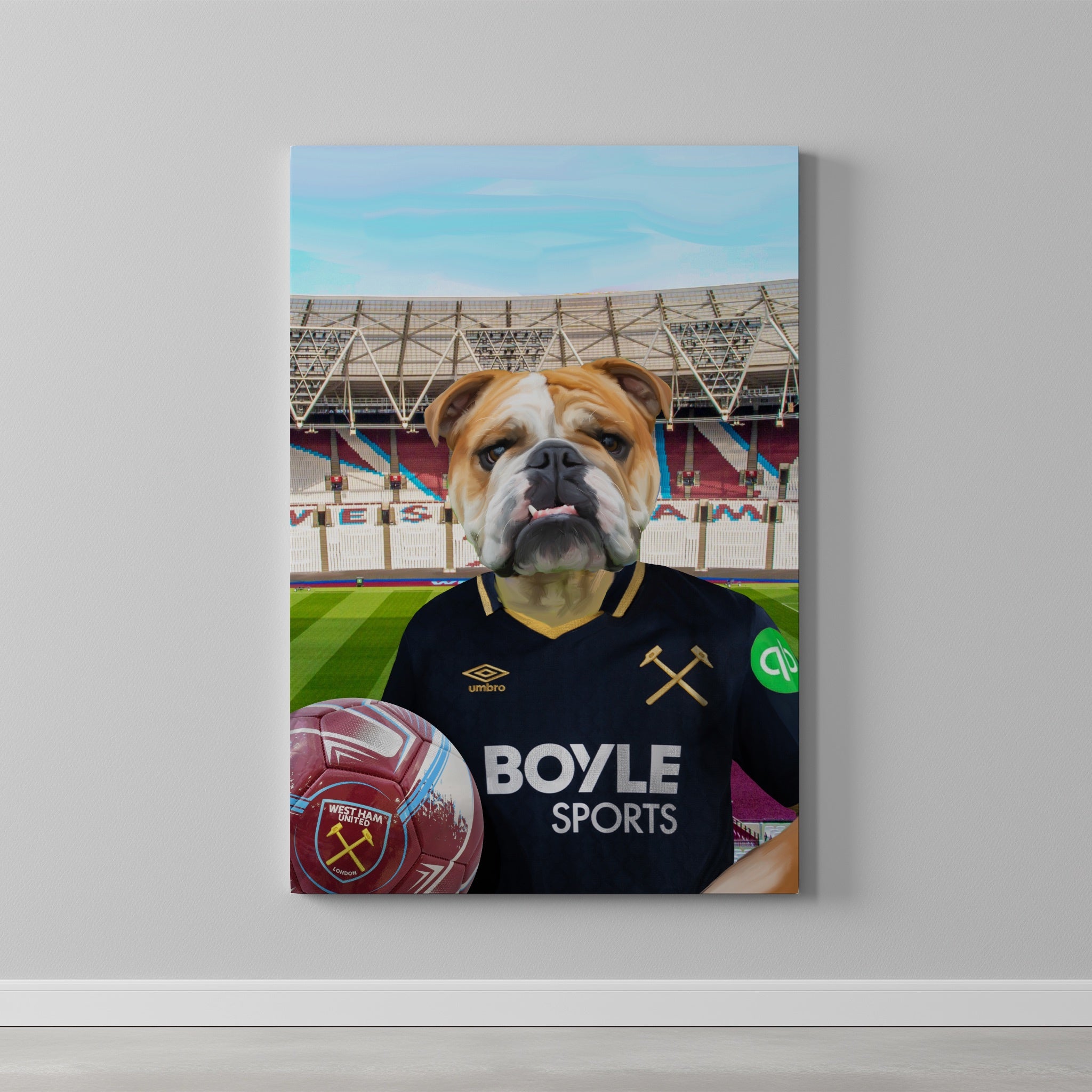 Your Pet in a West Ham 3rd Kit 2025/26