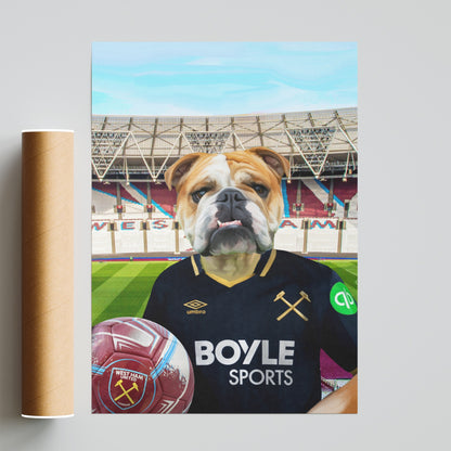 Your Pet in a West Ham 3rd Kit 2025/26