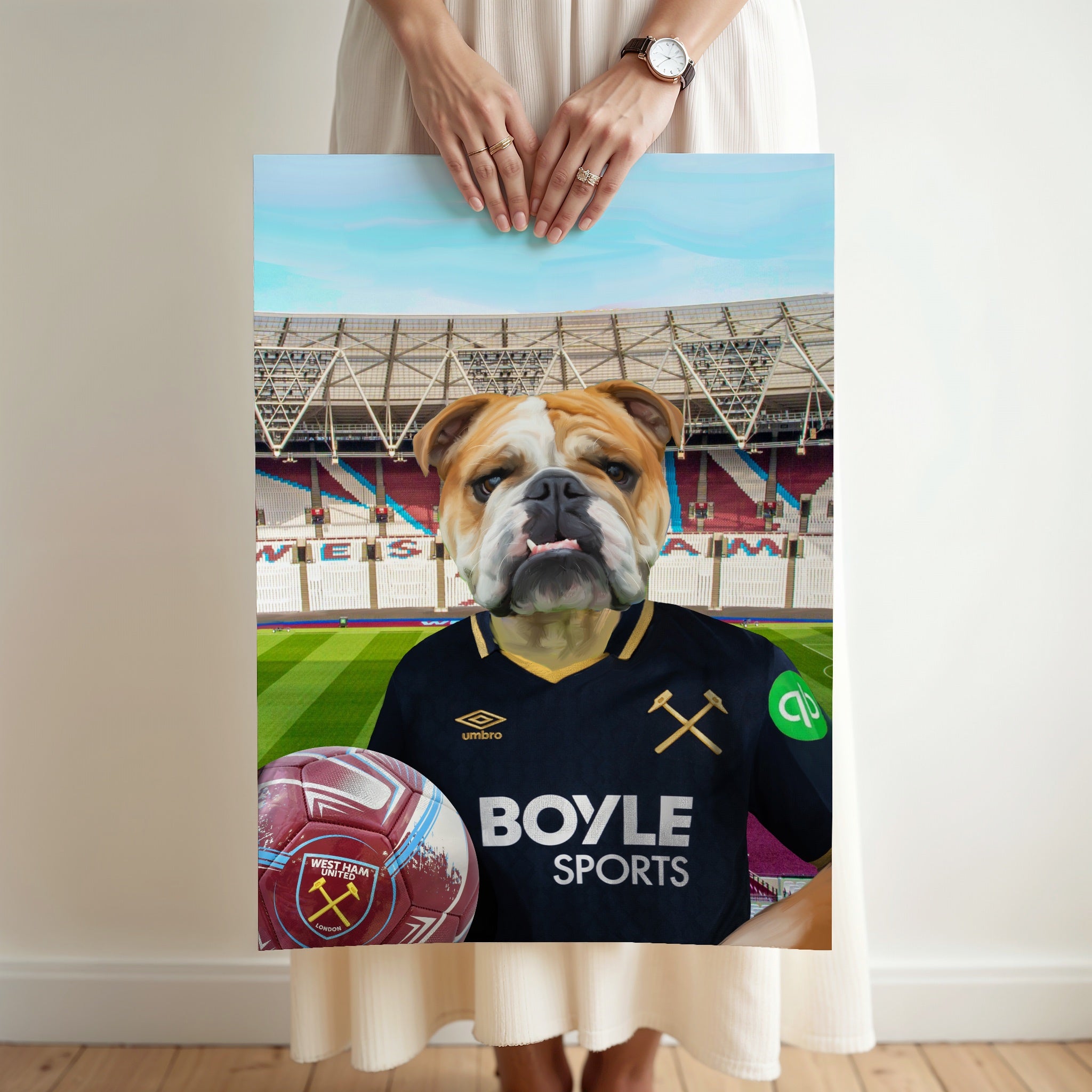 Your Pet in a West Ham 3rd Kit 2025/26