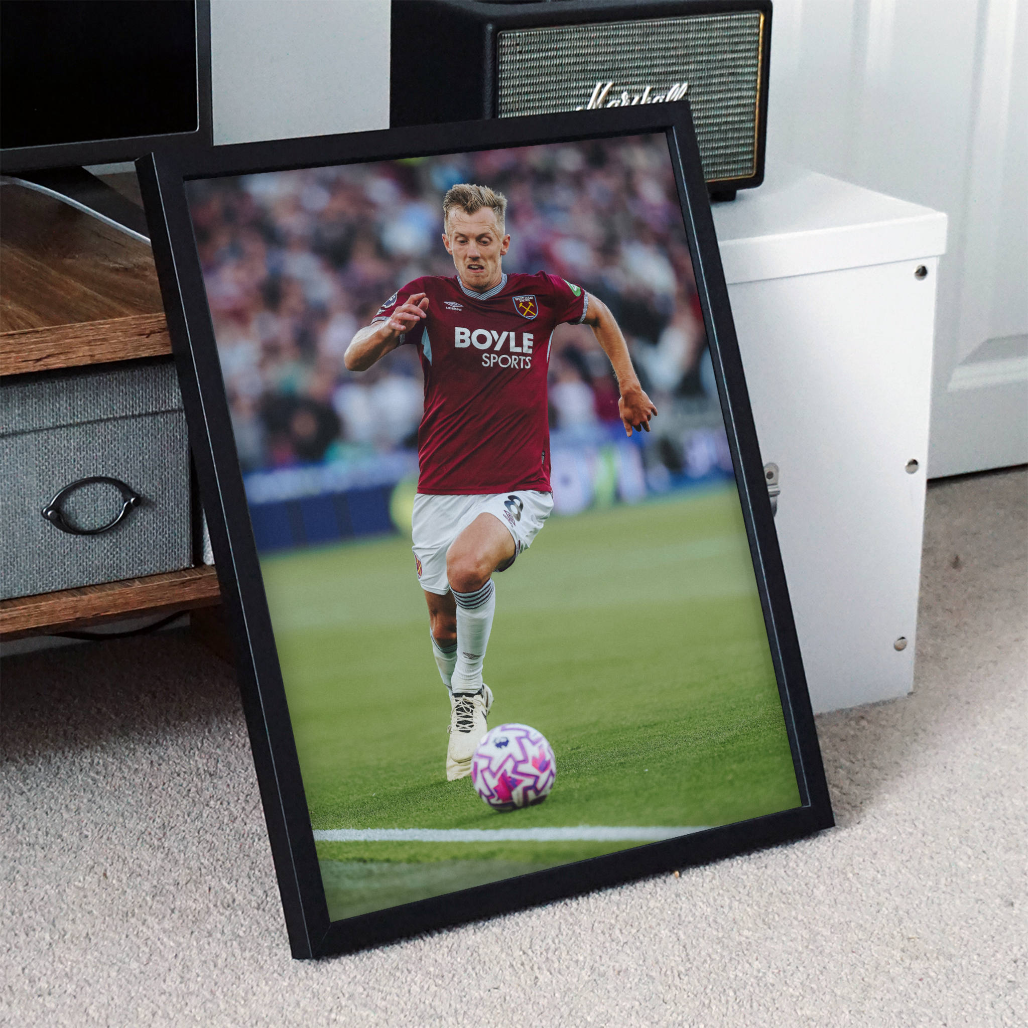 WHUFC Ward-Prowse Action Shot 25/26