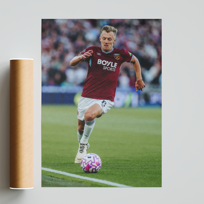 WHUFC Ward-Prowse Action Shot 25/26