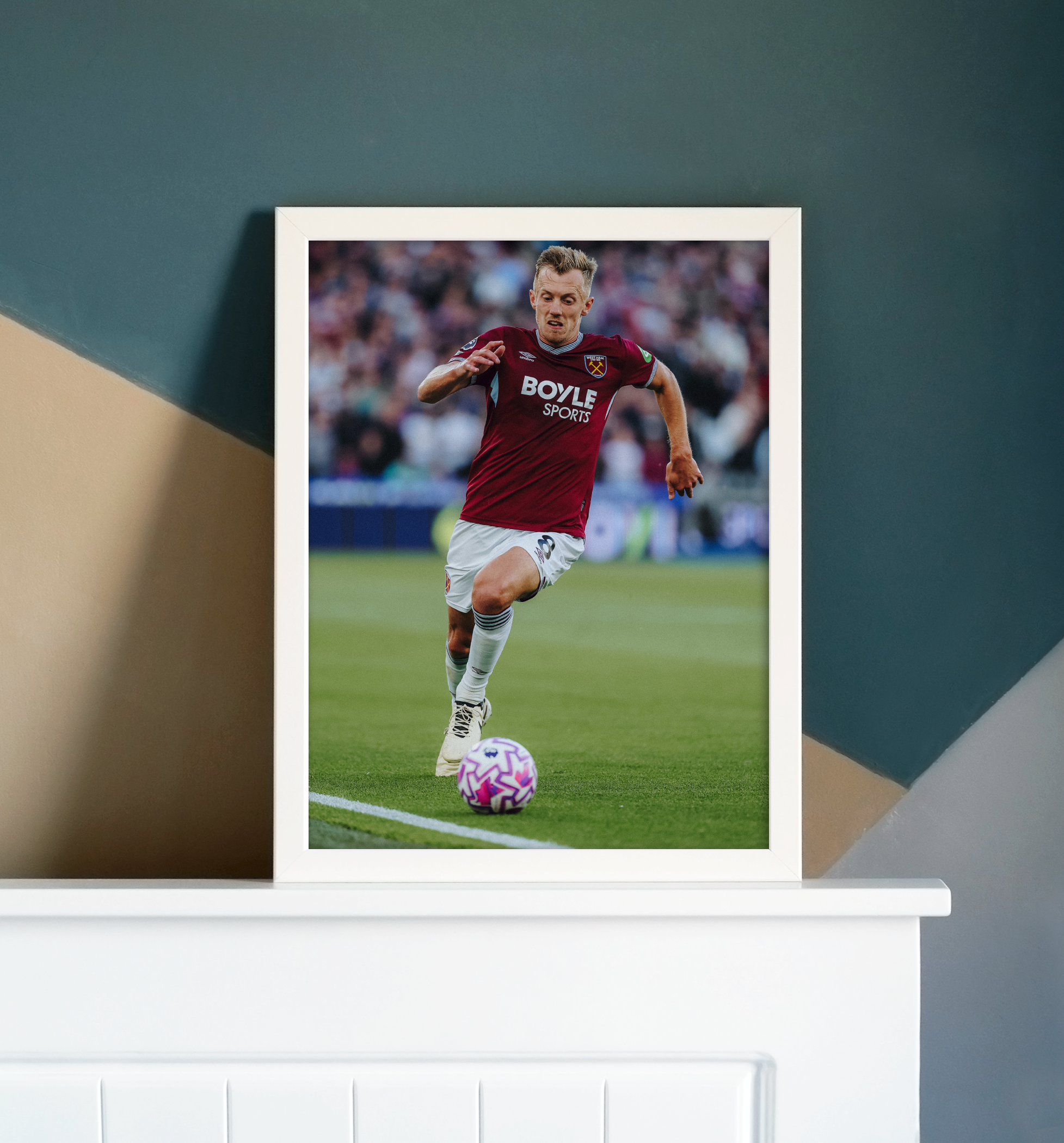 WHUFC Ward-Prowse Action Shot 25/26