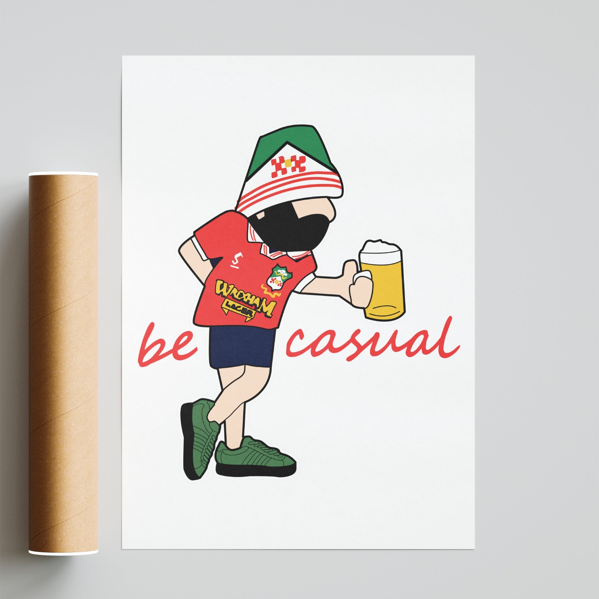 Minty Be Casual Wrexham AFC