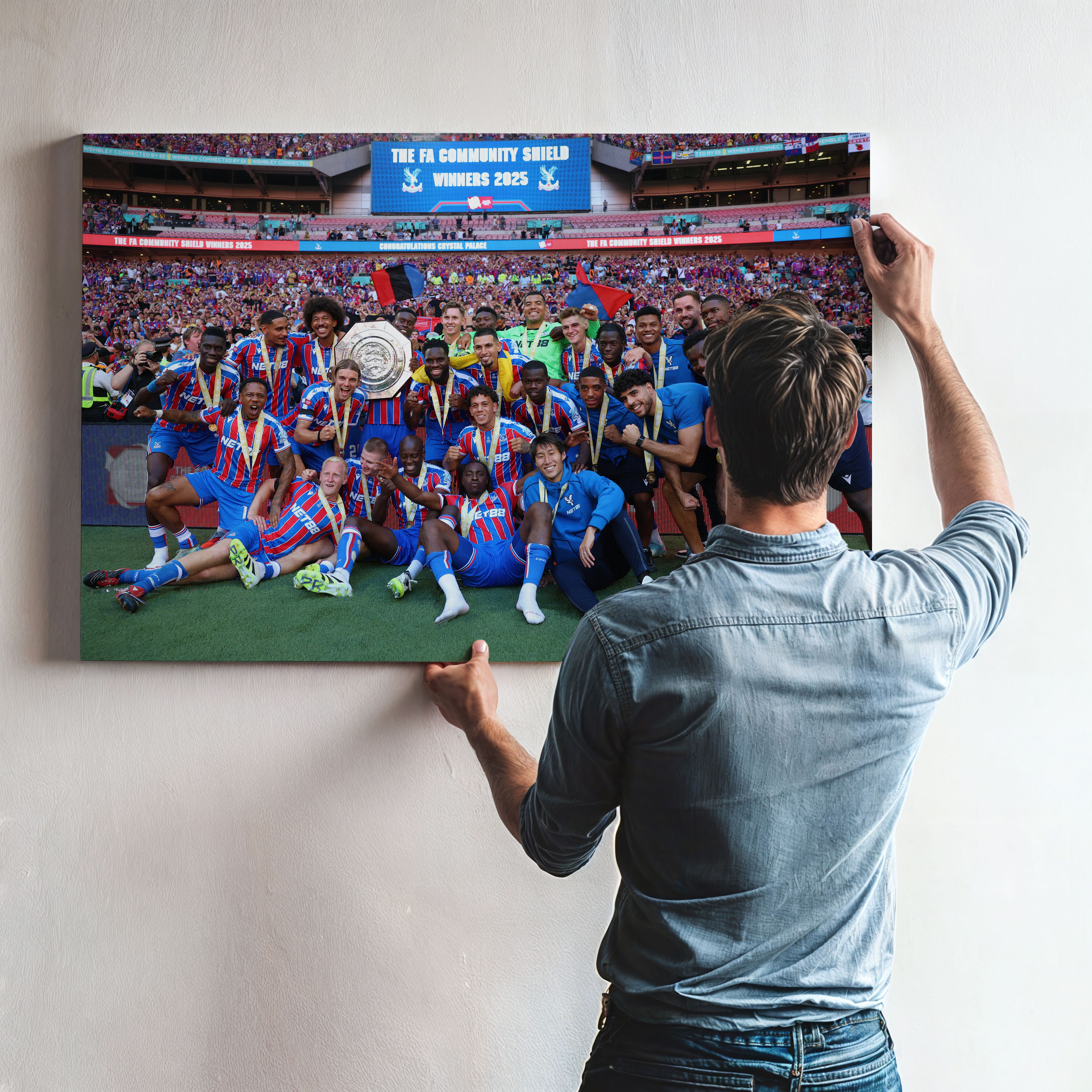 CPFC Community Shield Winners 25' Canvas