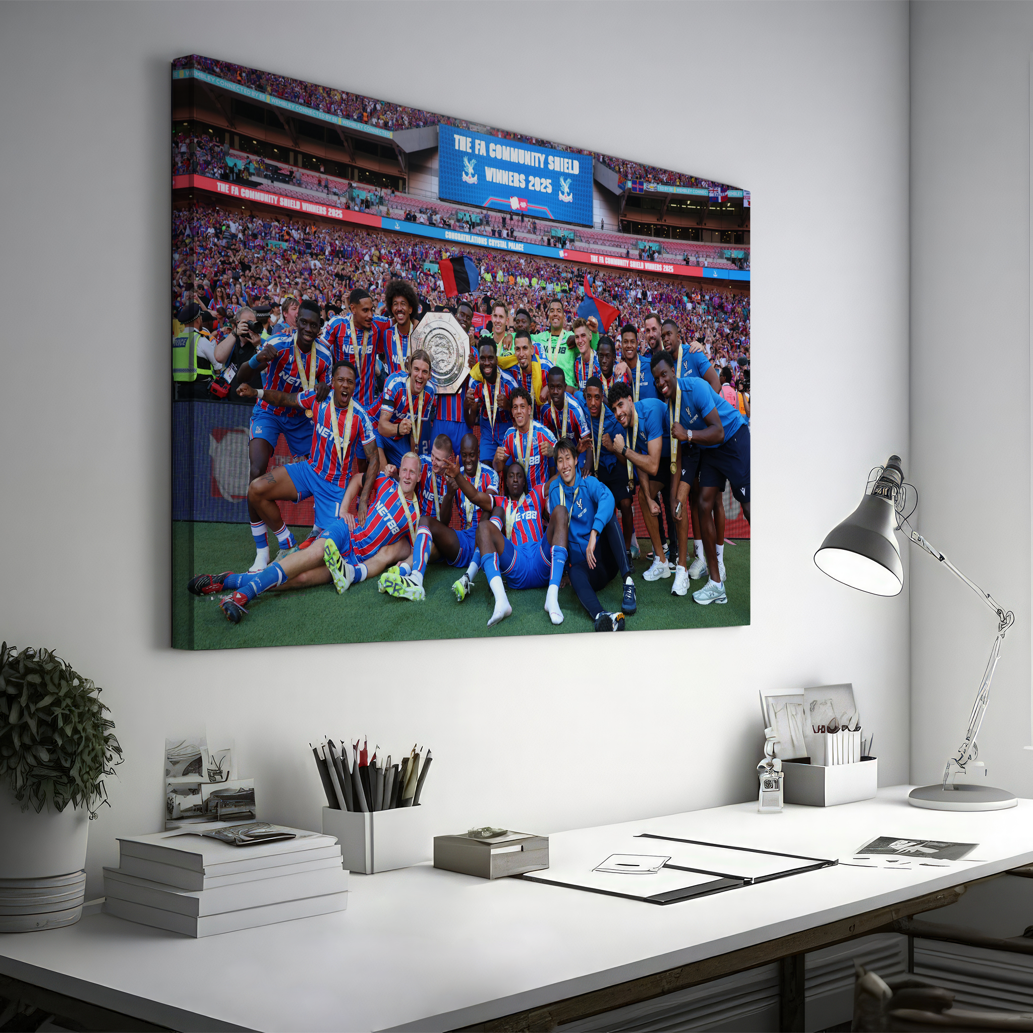 CPFC Community Shield Winners 25' Canvas