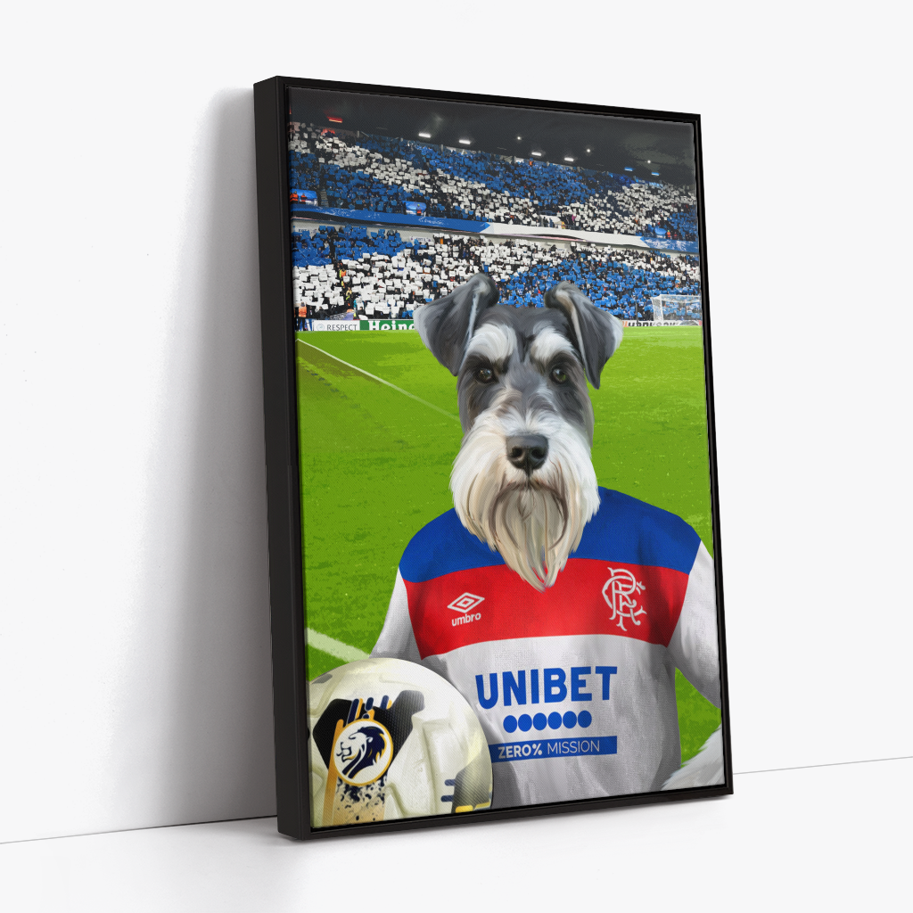 Your Pet in a Rangers Away Shirt