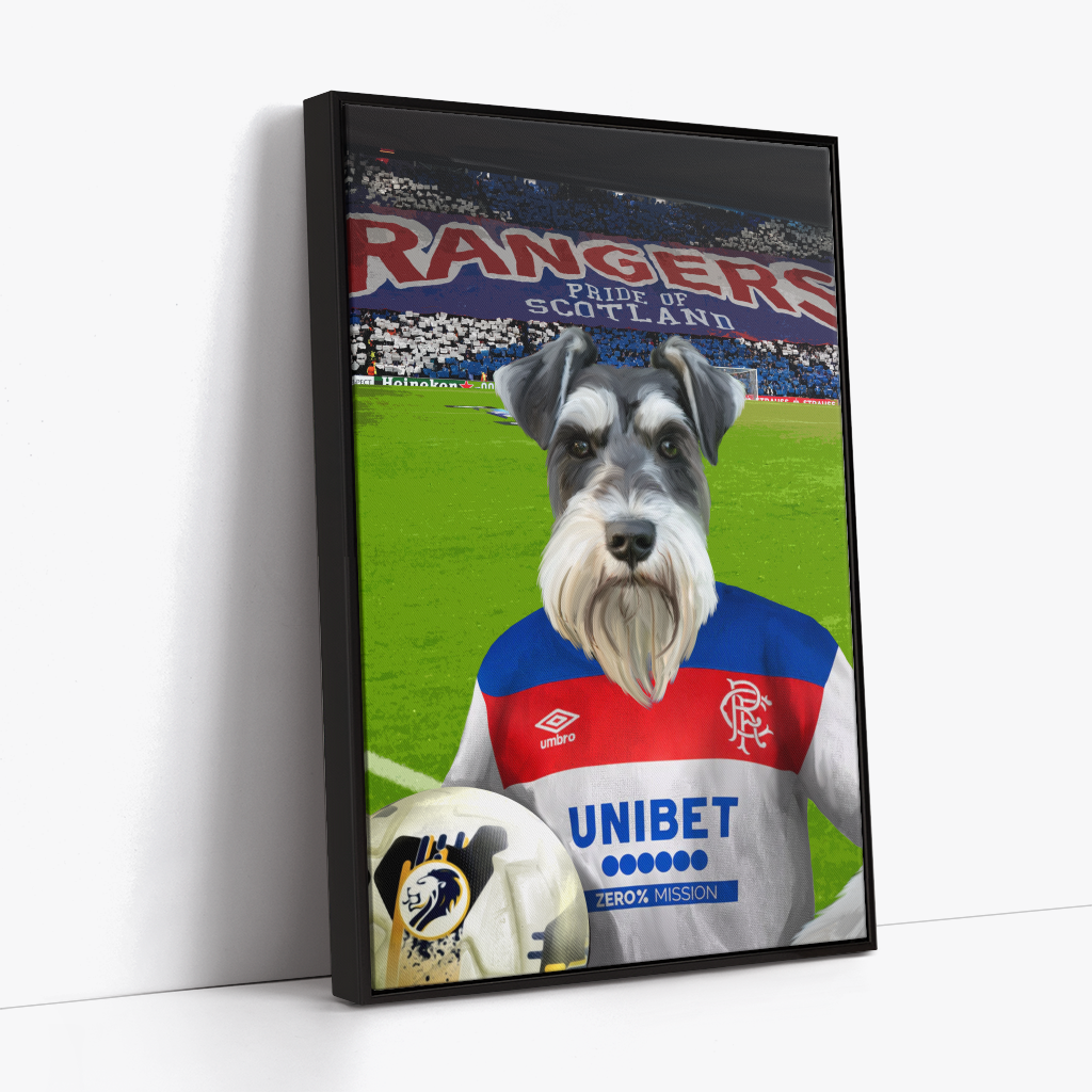 Your Pet in a Rangers Away Shirt