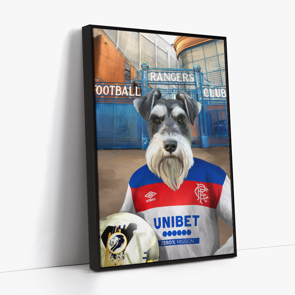 Your Pet in a Rangers Away Shirt