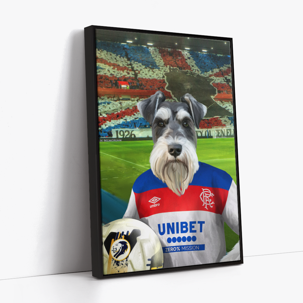Your Pet in a Rangers Away Shirt