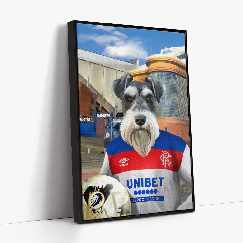 Your Pet in a Rangers Away Shirt
