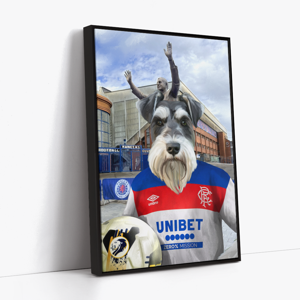 Your Pet in a Rangers Away Shirt