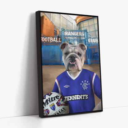 Your Pet in a Rangers Retro Shirt