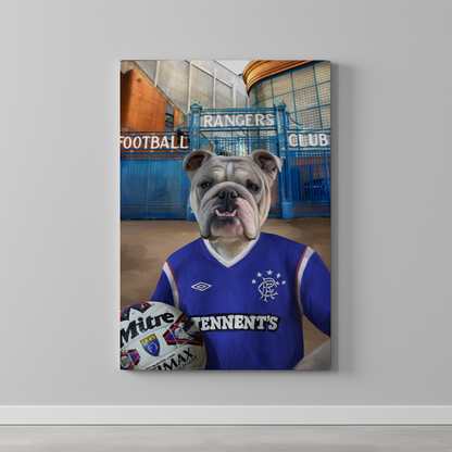 Your Pet in a Rangers Retro Shirt