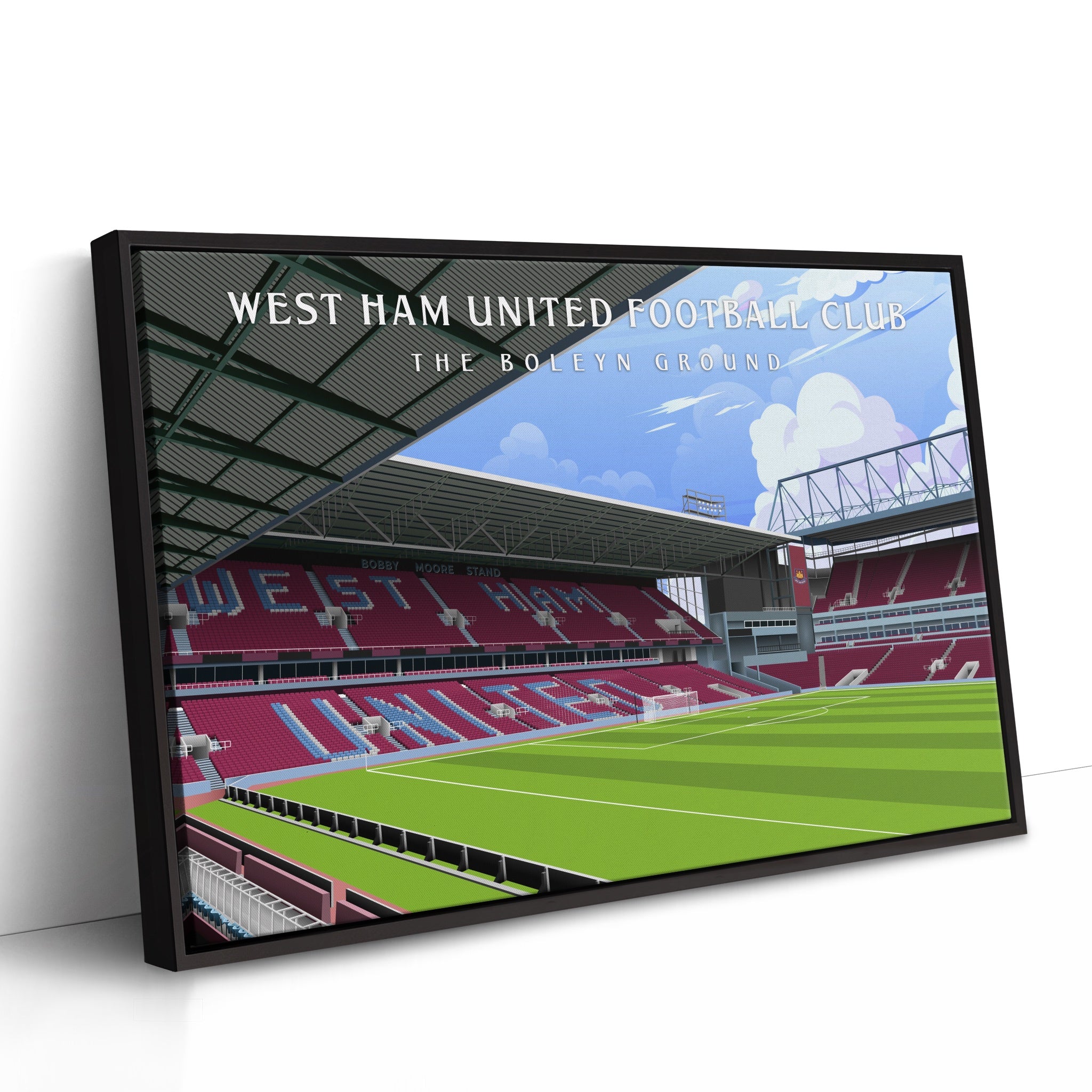 The Boleyn Ground Hand Drawn Image
