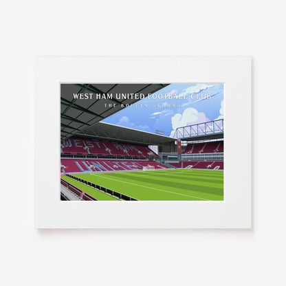 The Boleyn Ground Hand Drawn Image