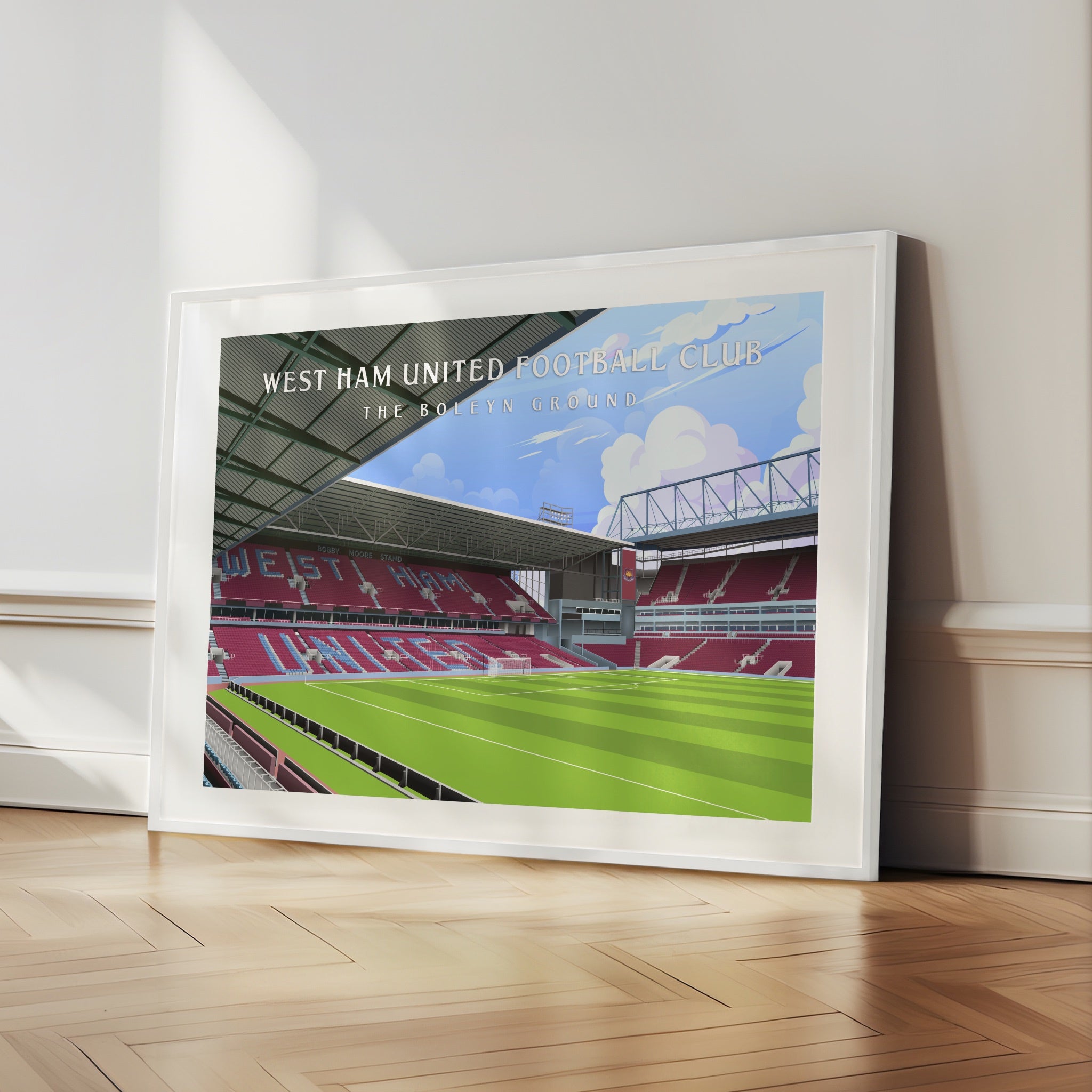 The Boleyn Ground Hand Drawn Image