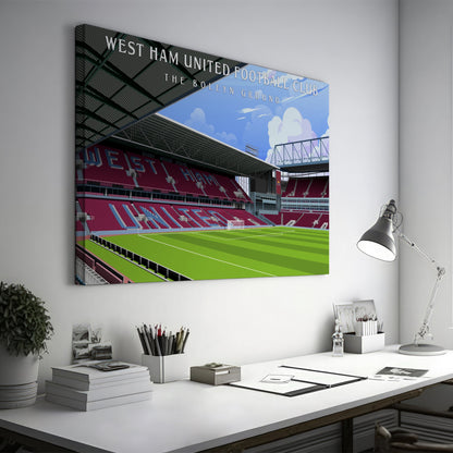 The Boleyn Ground Hand Drawn Image