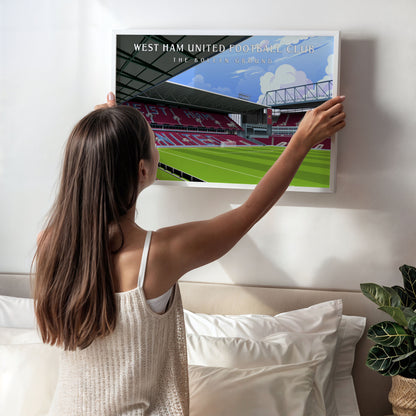 The Boleyn Ground Hand Drawn Image